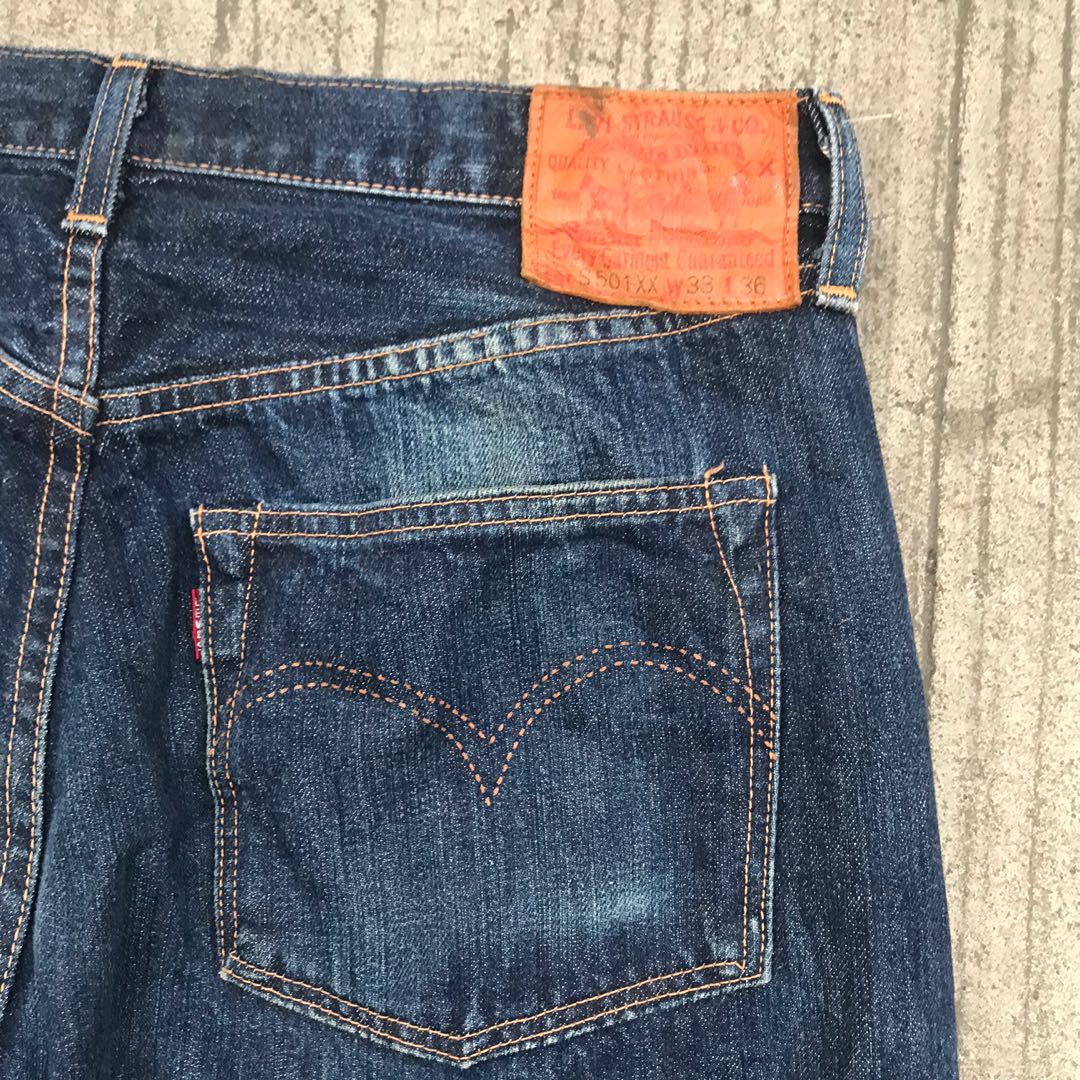 Levis big e selvedge hot sale