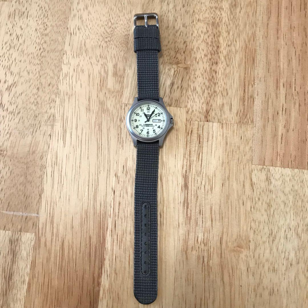 Lorus men's lumibrite dial web strap watch outlet