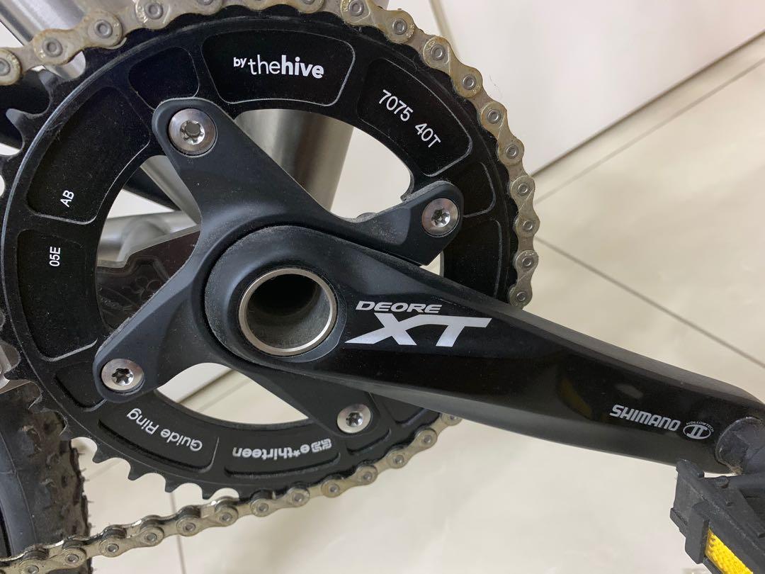 Lynskey Pro29 Titanium Chrisking HED Belgium Disc Brake 3T Luteus Team CX Carbon Fork Single Speed Bike