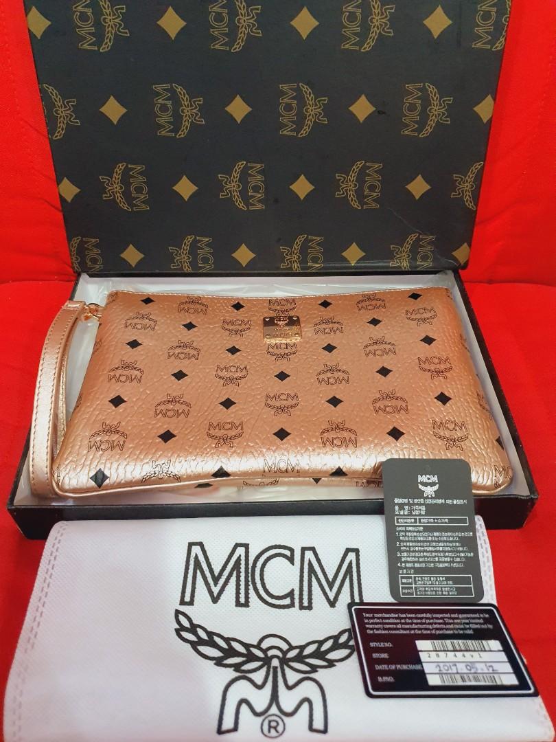 Mcm bag tag deals