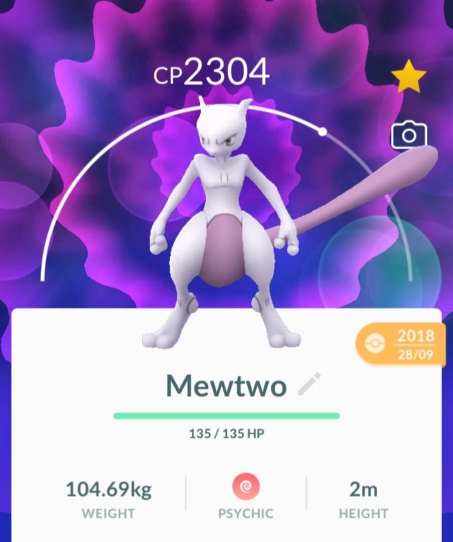 Pokemon Go) Armoured Mewtwo, Video Gaming, Gaming Accessories, Game Gift  Cards & Accounts on Carousell