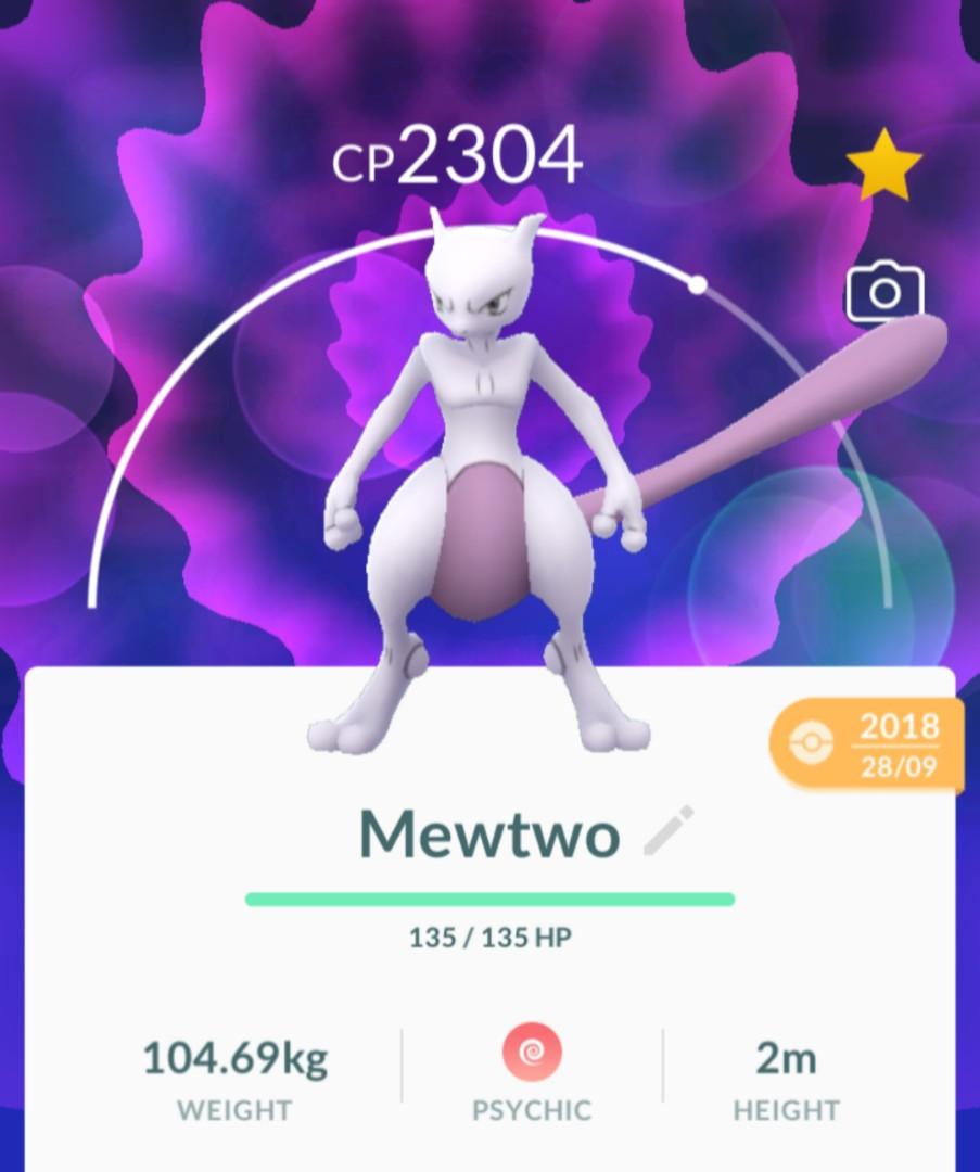 Mewtwo  Pokédex