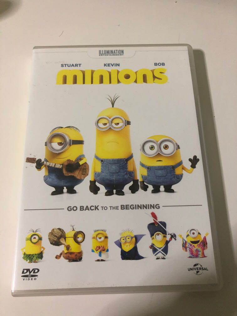 Minions DVD, Hobbies & Toys, Music & Media, CDs & DVDs on Carousell