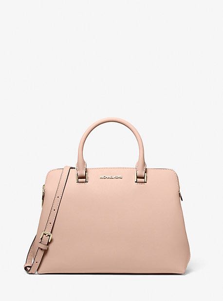 Idina medium leather satchel clearance