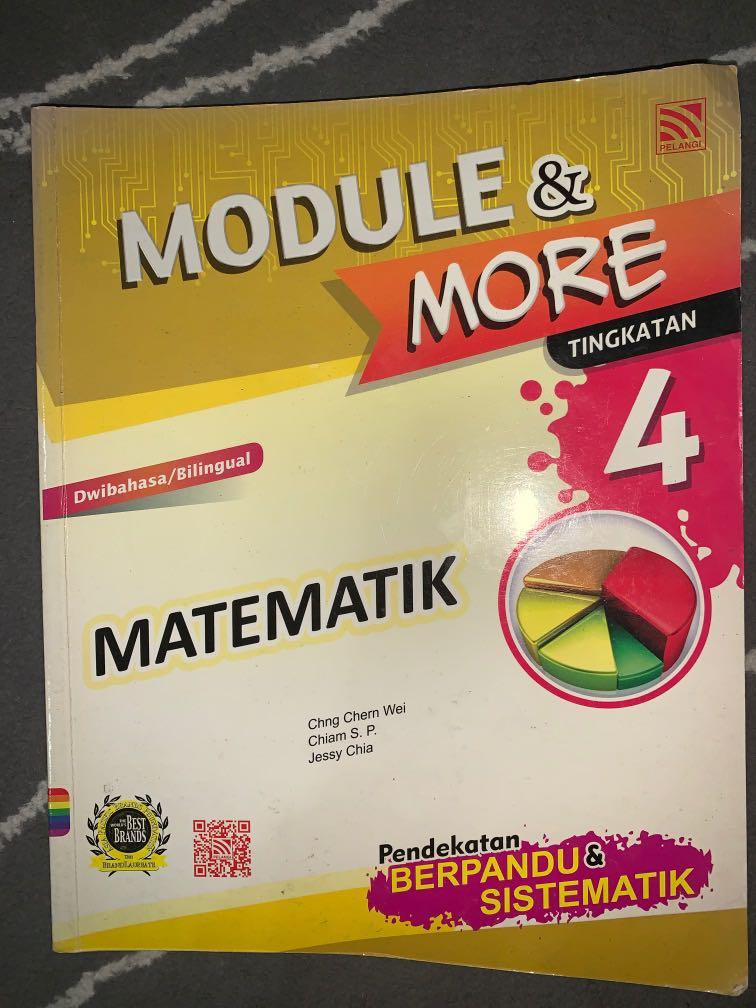 Module Buku Latihan Matematik Tingkatan 4 Books Stationery Books On Carousell