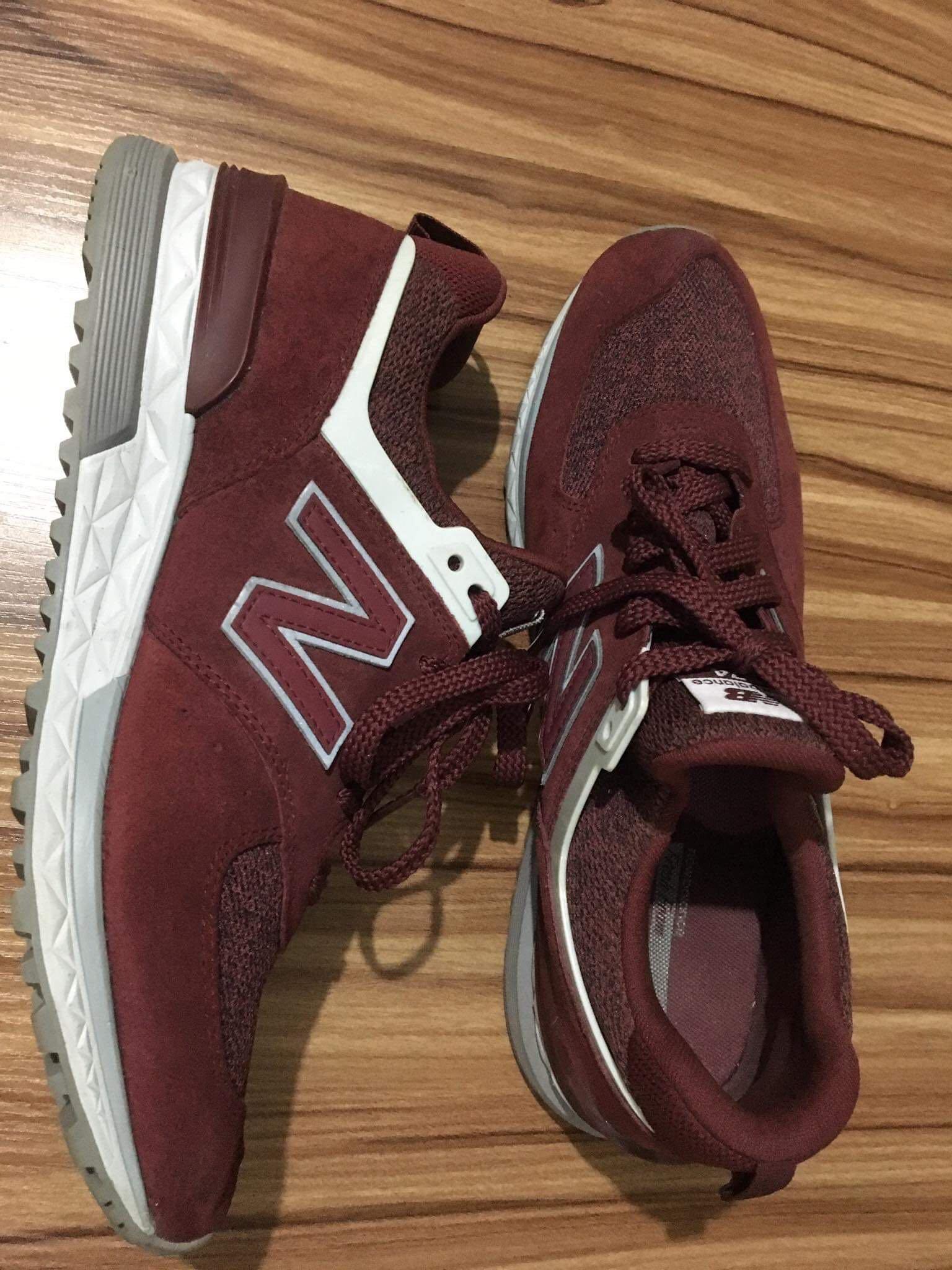 New Balance 574 Sport Burgundy