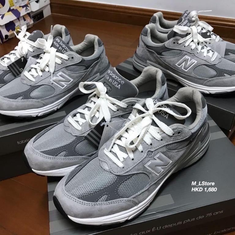 New Balance 993 / MR993GL / WR993GL / 993GL, 男裝, 鞋, 西裝鞋- Carousell