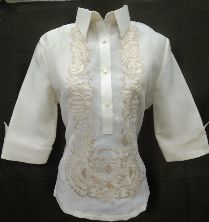Piña Organza LADIES BARONG, Women's Fashion, Dresses & Sets ...