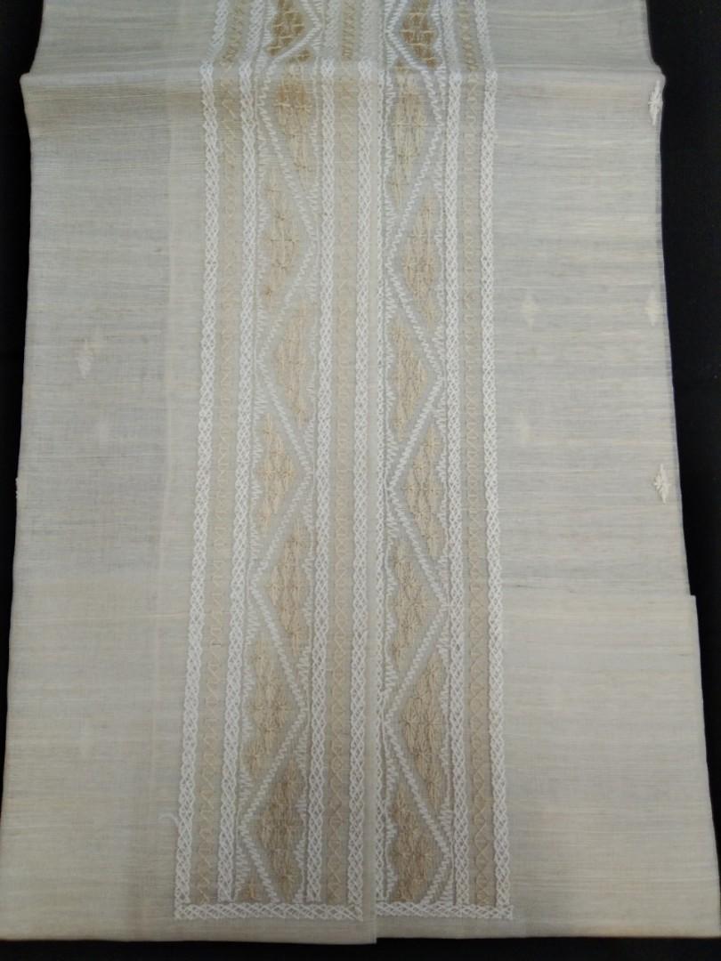 Piña Silk 30" ETHNIC Calado Embroidery Full Open, Hobbies & Toys