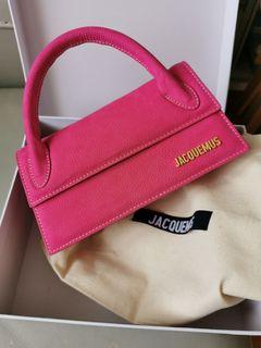 Pink suede bag ONLY ONE AVAILABLE