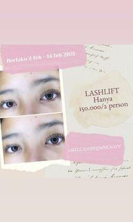 Promo Lashlift untuk berdua