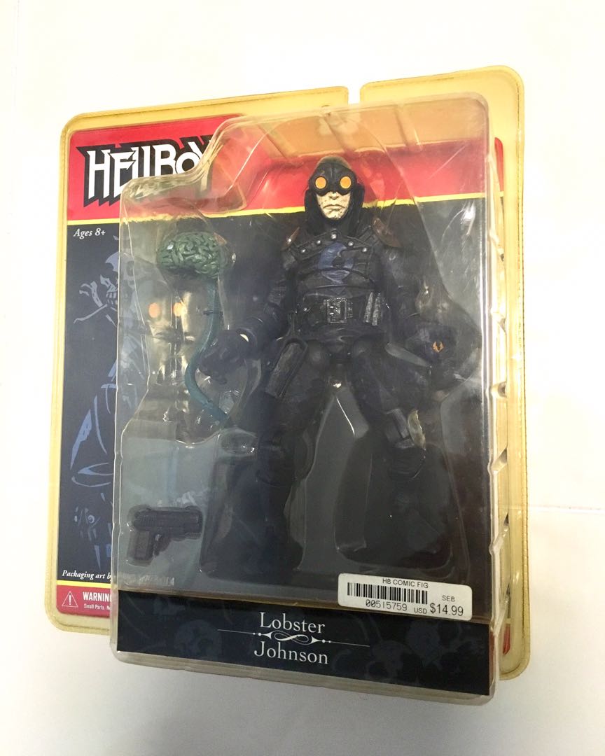 RARE MISB Lobster Johnson Mezco Hellboy Comic Series 1 Action