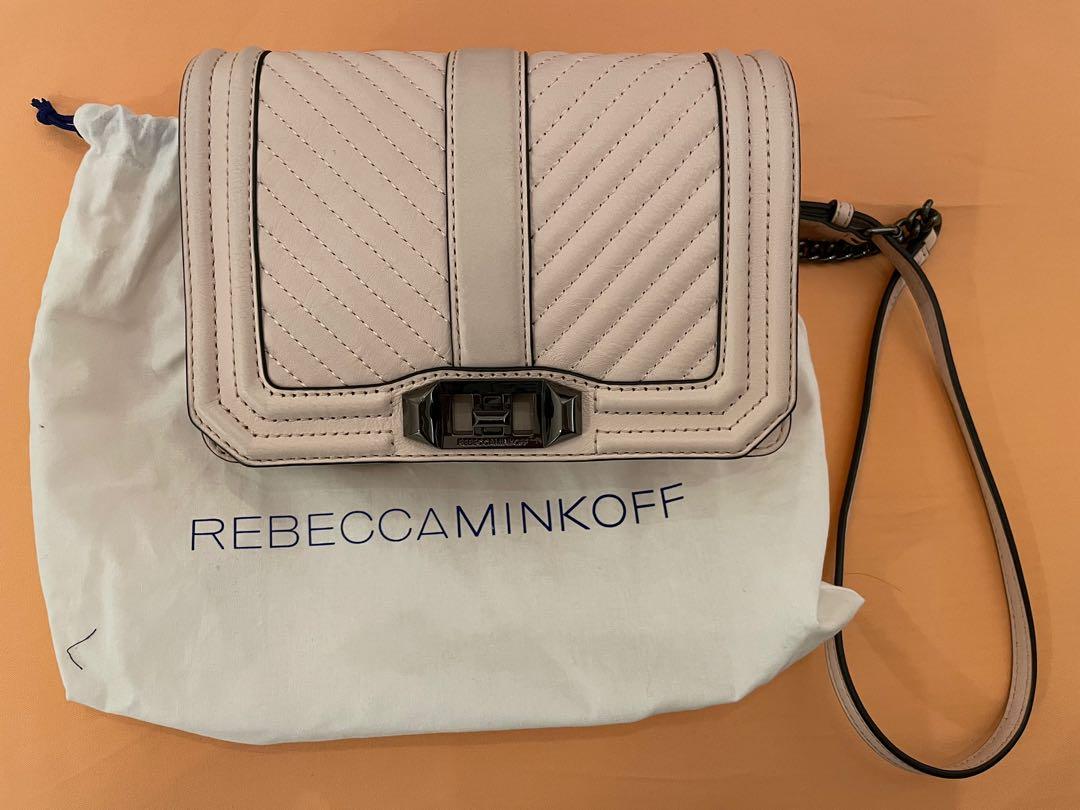 Rebecca minkoff small hotsell love leather crossbody