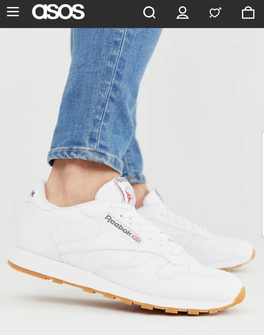 Reebok Classic White Authentic Continental style W 7.5size