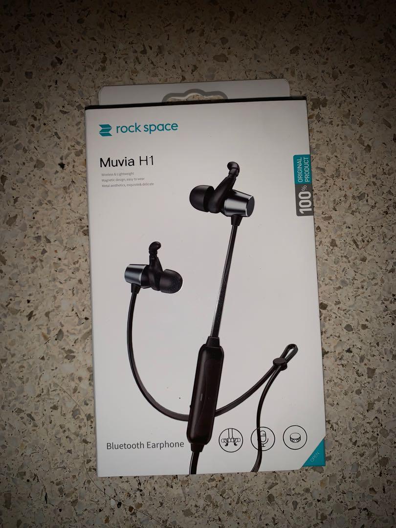 Rockspace muvia sales h1 bluetooth earphone
