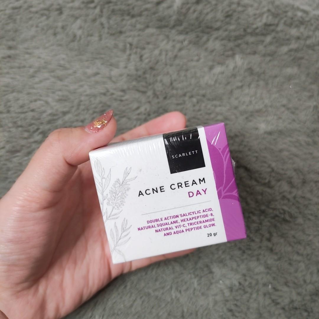 scarlet acne cream day