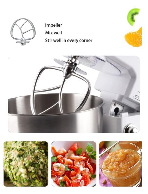 SOKANY Electronic Stand Mixer. Stainless Steel 800W 6 Speed 4 Liter