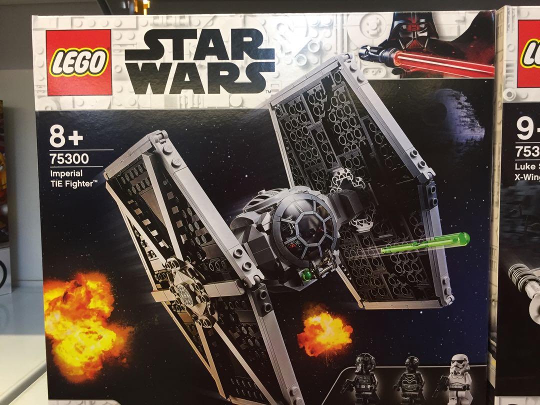 Star Wars Lego 75300 Imperial Tie Fighter Spaceship Vehicle Brick Build Set