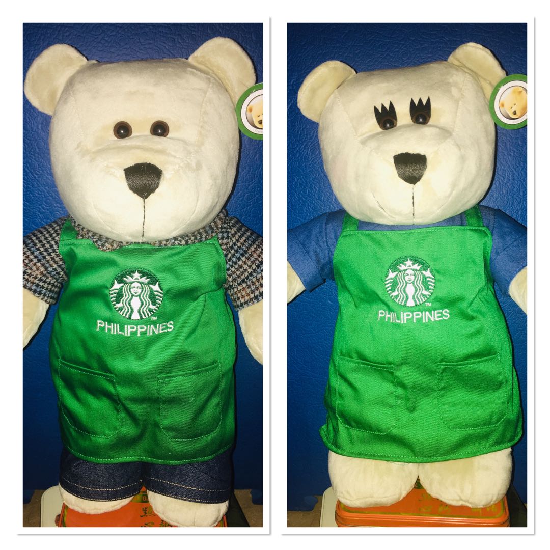 Starbucks Big Bearista Bears, Hobbies & Toys, Toys & Games on Carousell