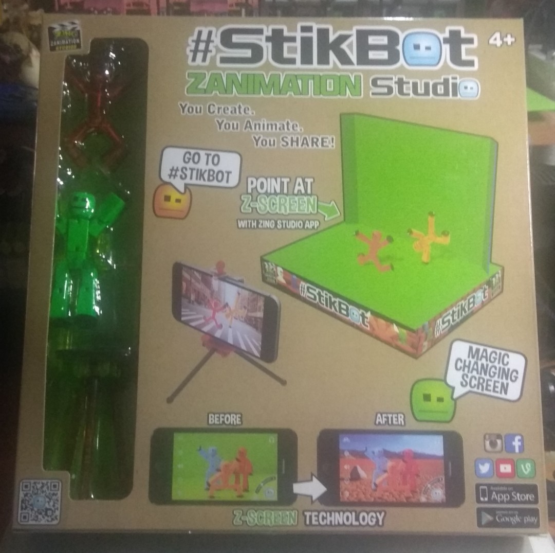 Stikbot Animation Studio Box Set, Hobbies & Toys, Collectibles & Memorabilia, Fan Merchandise on Carousell Stikbot Animation Studio Box Set, Hobbies & Toys, Collectibles & Memorabilia, Fan Merchandise on Carousell