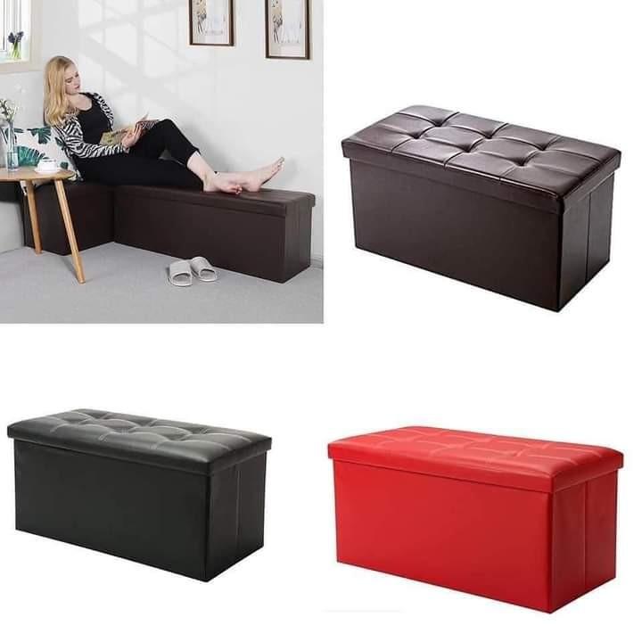 Plain Colored Storage Sofa Box (Category: Storage Boxes & Baskets) located in Manila. Submitted by acinad_ (Listing ID 1069251813, Image 1). Description: Storage Sofa Box For shipping: - Grab Delivery - LalaMove - Angkas Message for inquiries!.