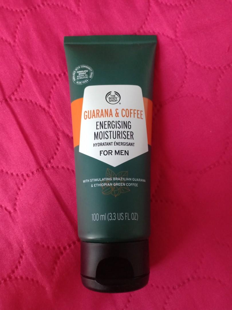 guarana and coffee energising moisturiser by the body shop