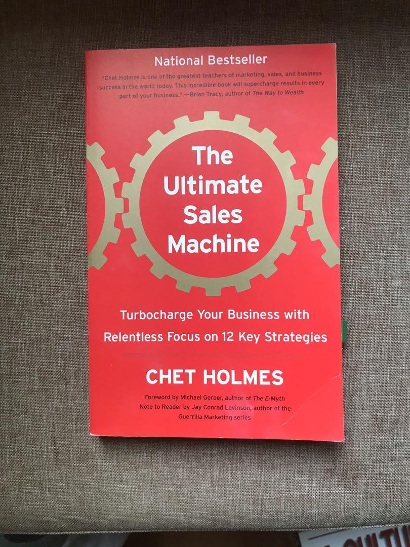 The Ultimate Sales Machine by Chet Holmes Hobbies Toys Books