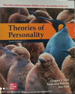 THEORIES OF PERSONALITY 10TH ED.