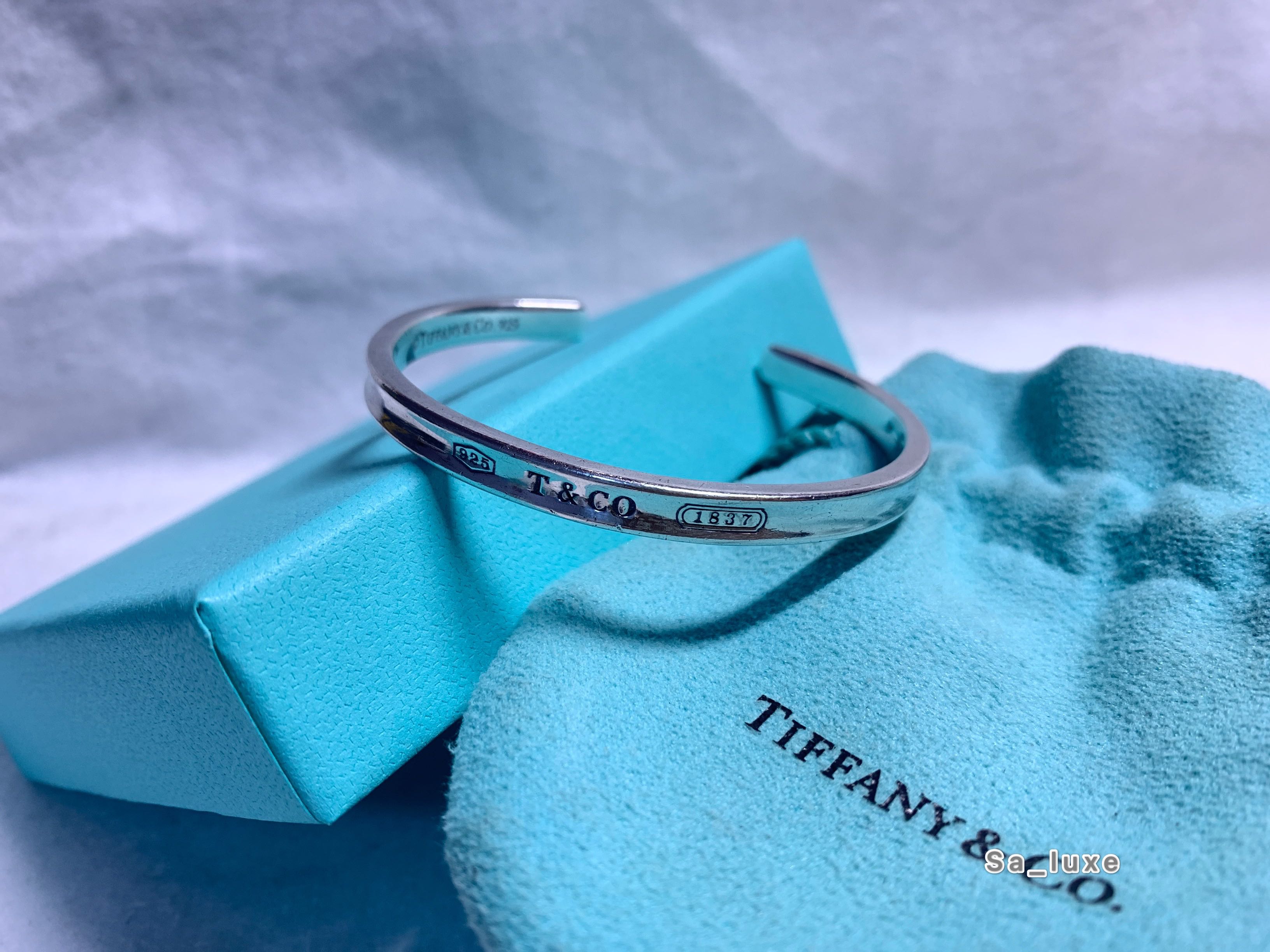 tiffany and co cuff bracelet 1837