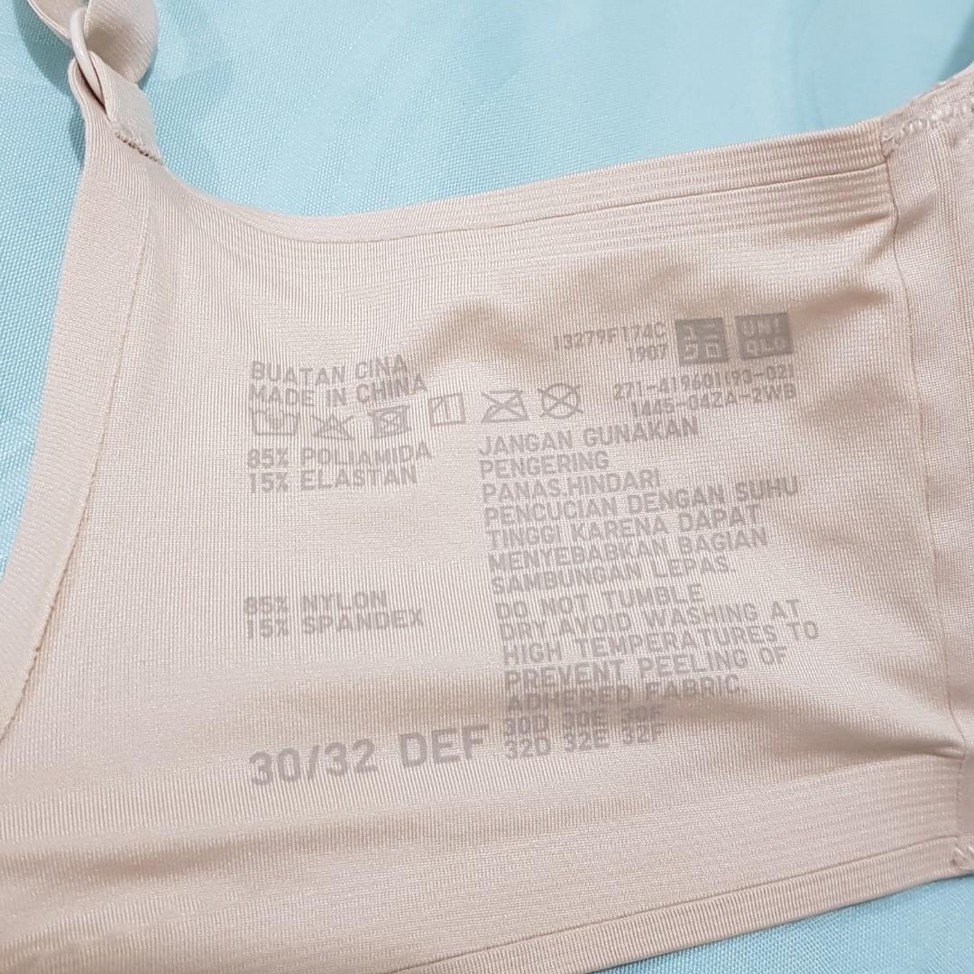 Bra / bh uniqlo wireless tanpa kawat, Fesyen Wanita, Pakaian Wanita,  Lainnya di Carousell