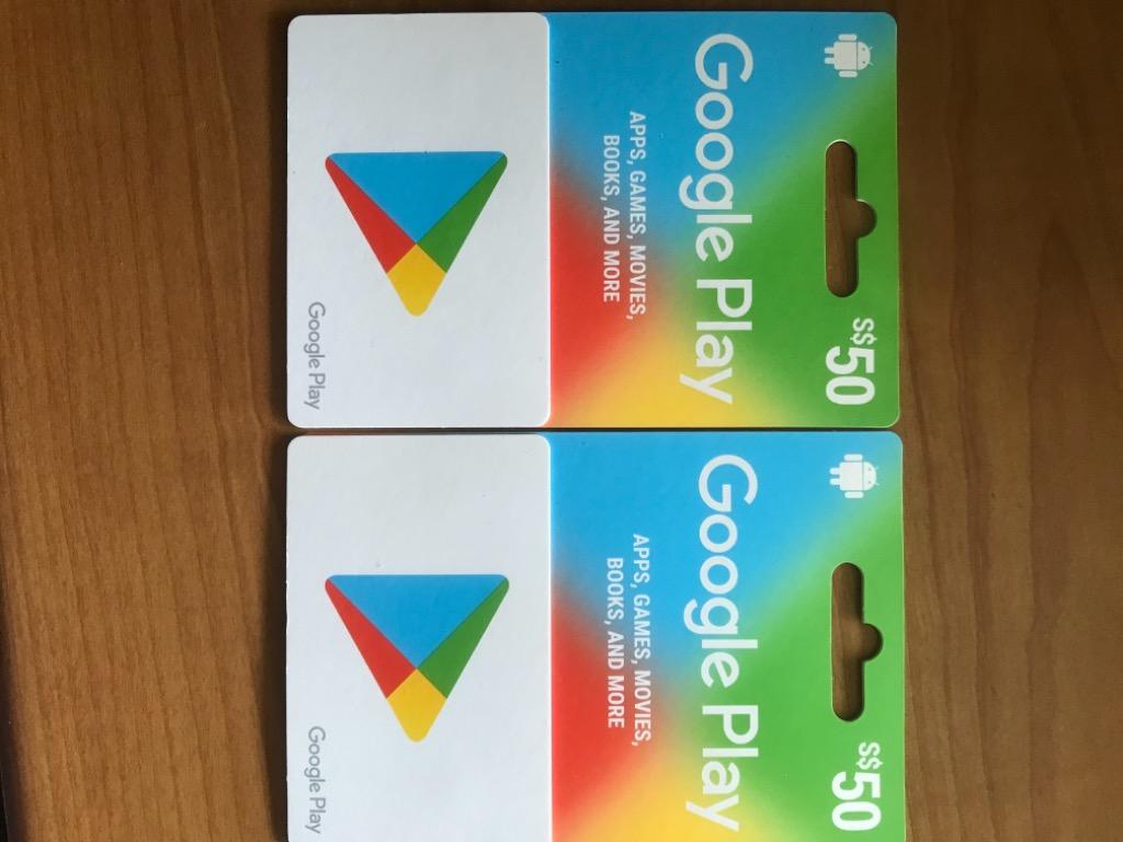 Unused Google Play Gift Card Worth 100 Sell For 85 Tickets Vouchers Vouchers On Carousell