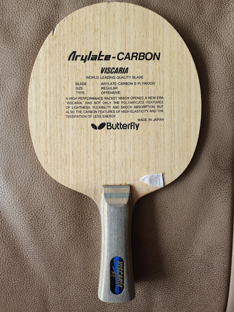 Used Butterfly Viscaria FL, Sports Equipment, Sports & Games, Billiards ...