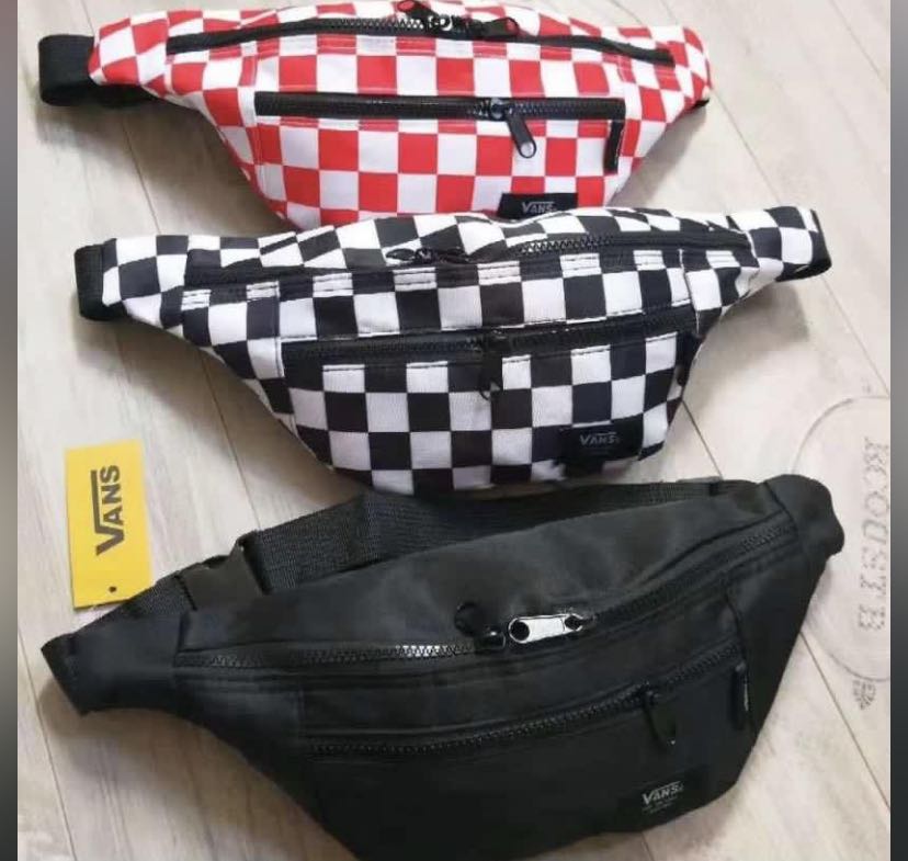 VANS Waist Bag Crossbody Shoulder Bag in Korea UNISEX Fashion Men Women Sling Bag Waist Bag Pouch Chest Bag