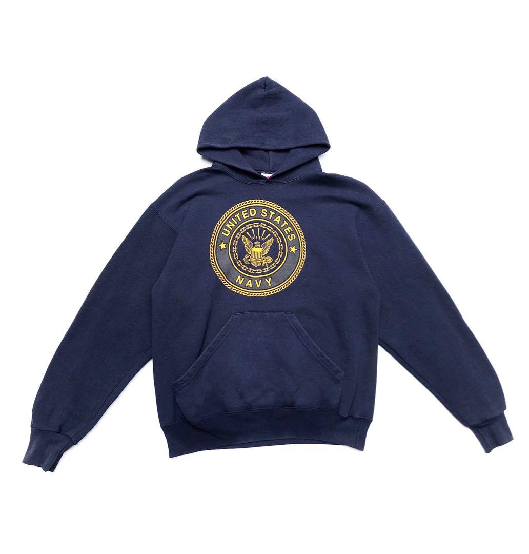 soffe navy hoodie