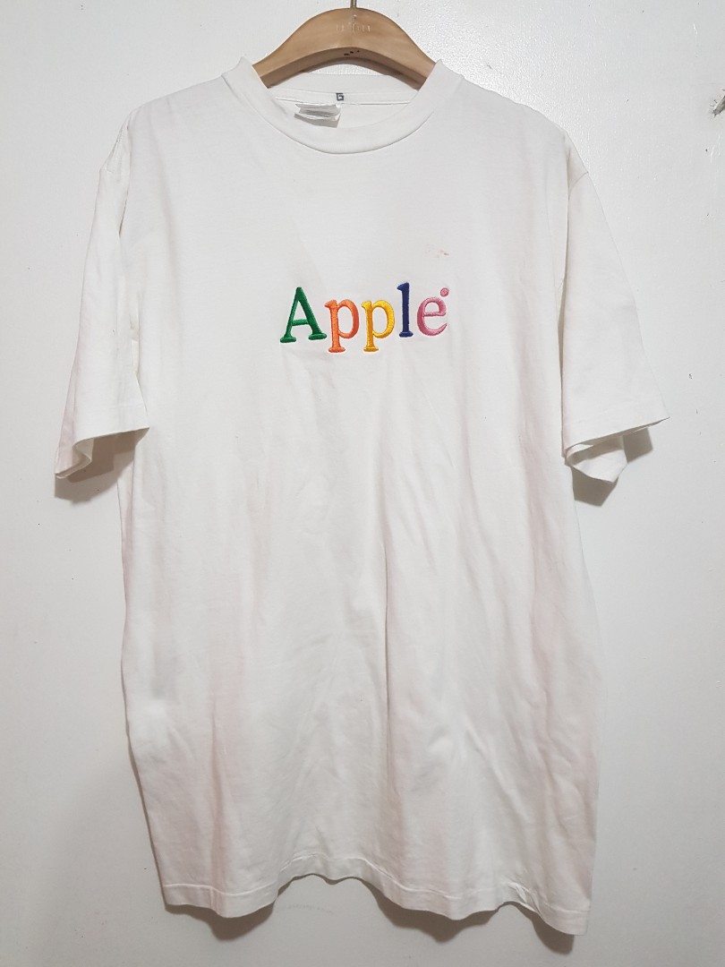 Vintage Apple Embroid Tee, Men's 