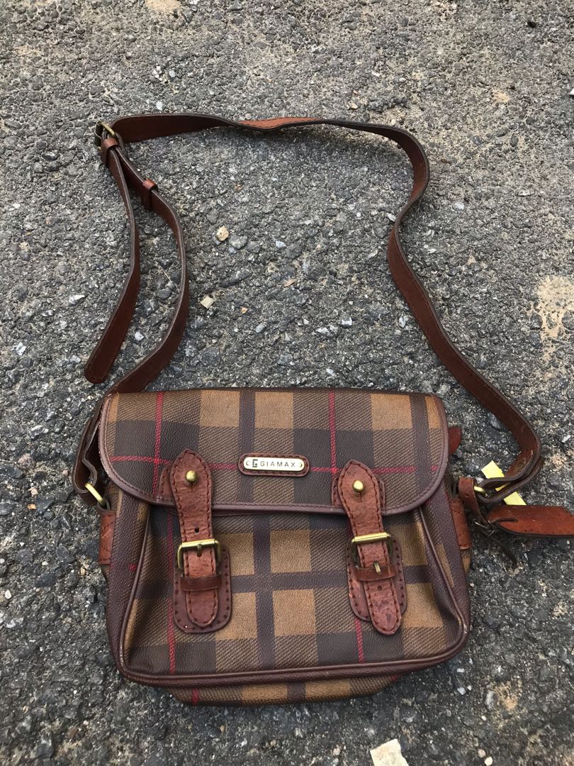 vintage giamax sling bag