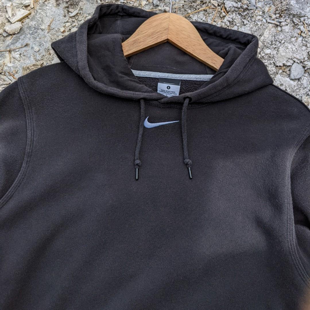 Nike center chest nike swoosh hoodie clearance