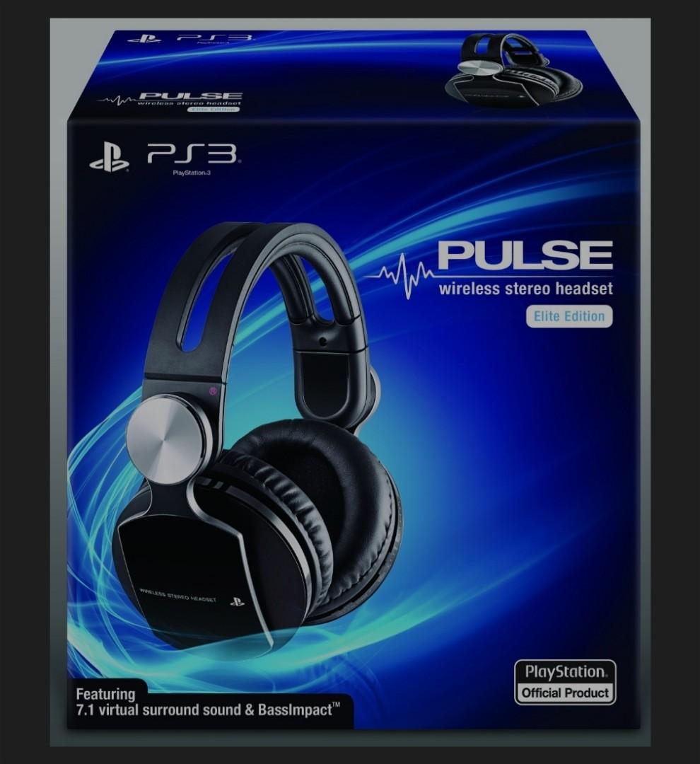 Wireless Headphone Pulse, Video Gaming 
