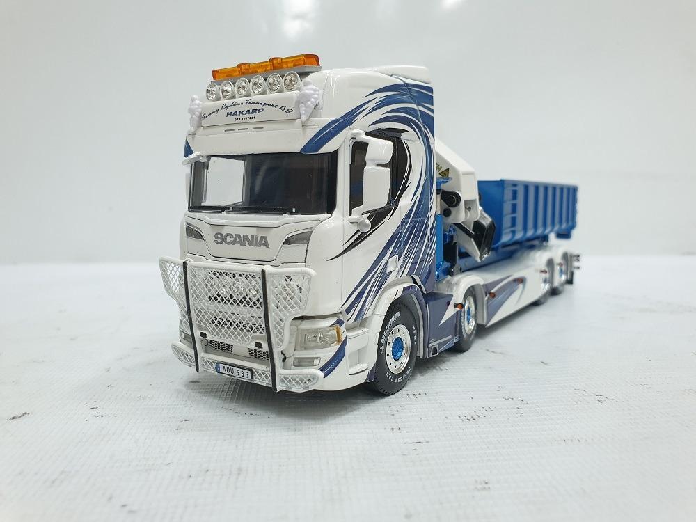 1:50 SCANIA R HIGHLINE 8X2 PALFINGER PK74002SH HOOKLIFT