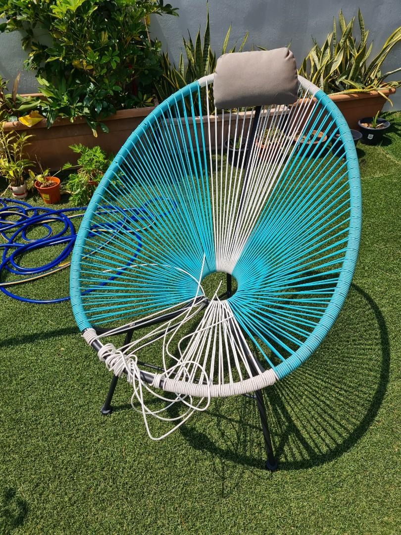 2 outdoor Acapulco chair, Furniture & Home Living, Furniture, Chairs on