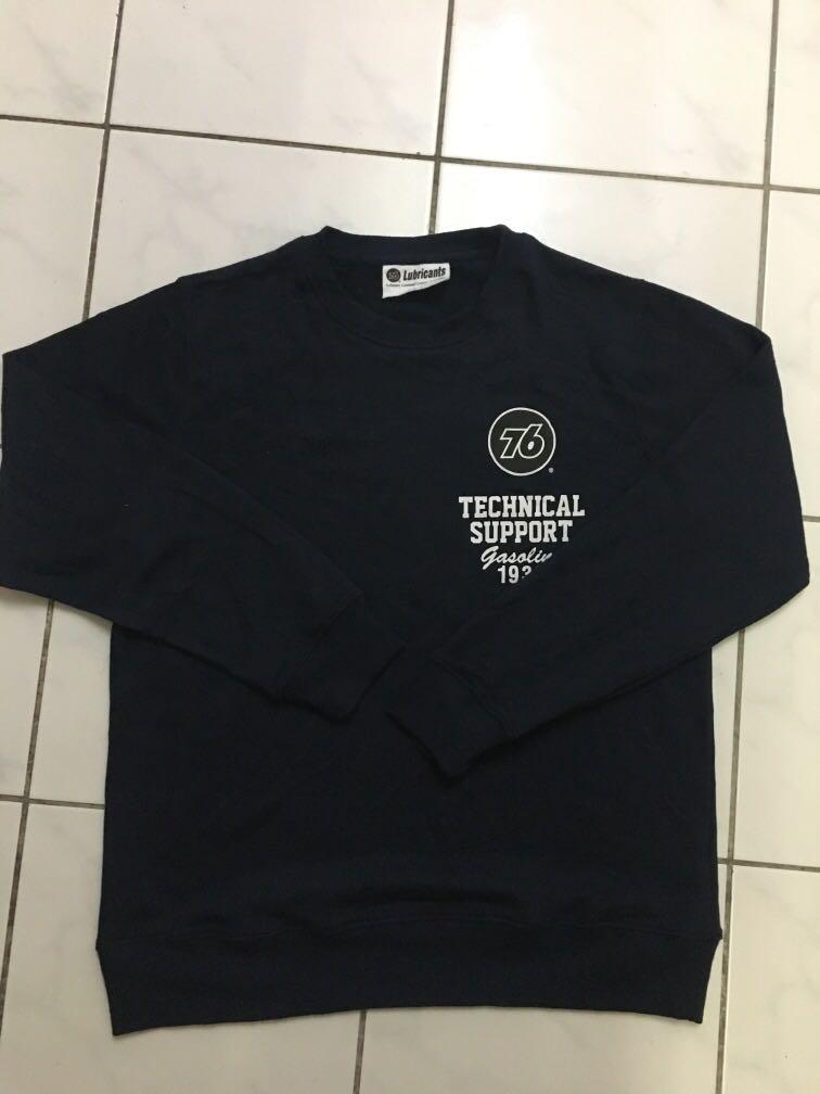 76 lubricant sweetshirt, Menu0027s Fashion, Clothes, Tops on Carousell