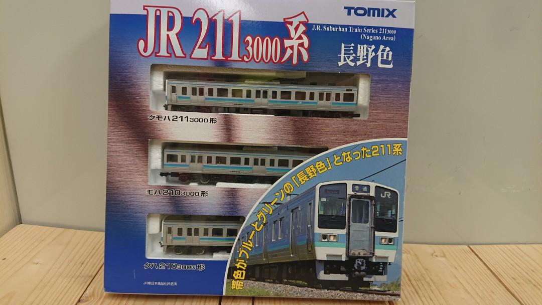 92517 Tomix JR 211 3000系近郊電車Set (長野地區色) 日本鐵路模型車1
