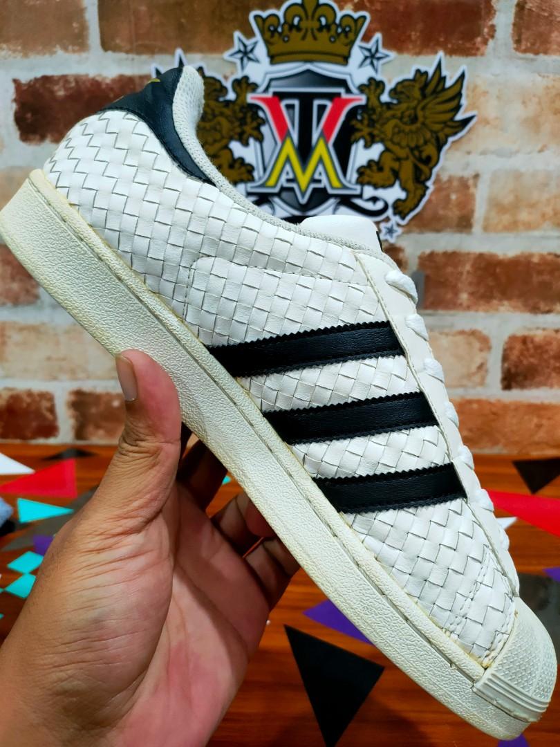 Adidas Superstar Woven Men s Fashion Footwear Sneakers on Carousell