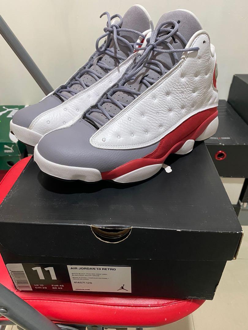 Air Jordan 13 aj13 Grey Toe 414571126 US11 Carousell