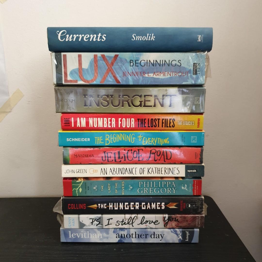Assorted Young Adult Fiction Books (Category: Storybooks) located in Paranaque City. Submitted by beatwinx (Listing ID 1069406855, Image 1). Description: .