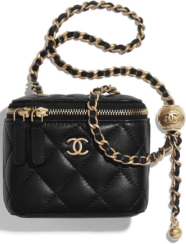 Authentic Chanel Small Classic Box With Chain