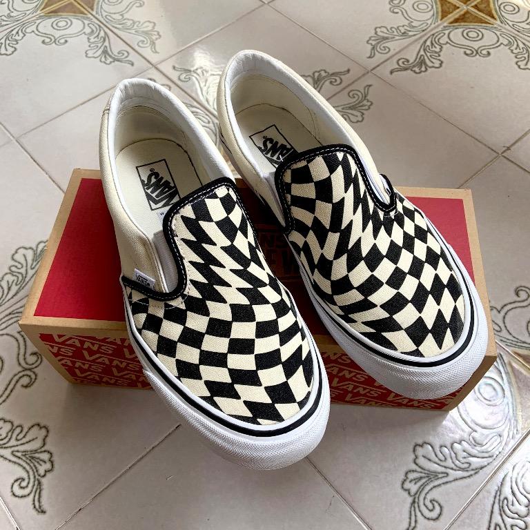 Limited edition checkered vans on sale