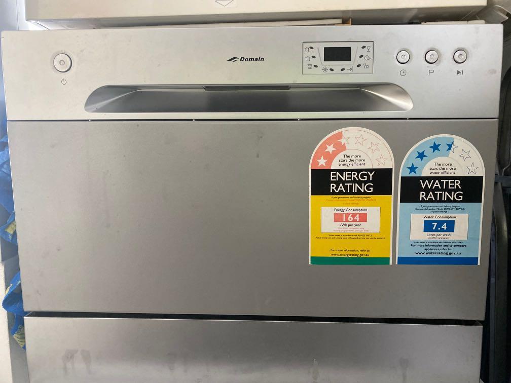 Benchtop Dishwasher 6 place Stainless Steel, Furniture & Home Living