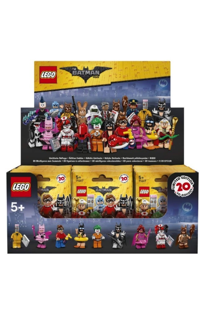 BNIB New Lego 71017 Lego Batman Movie Minifigures Season 1 Full Box Set Hobbies Toys Toys Games on Carousell