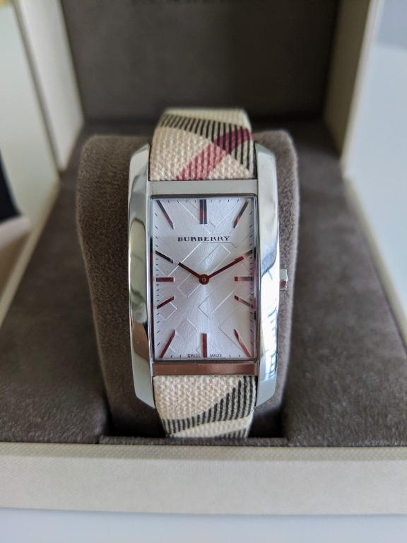 Burberry Heritage Nova Check Ladies Watch Mobile Phones Gadgets Wearables Smart Watches on Carousell